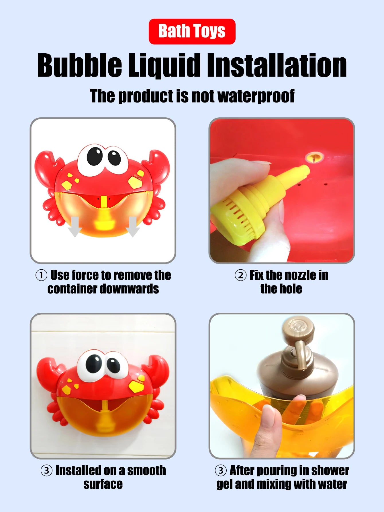 Jouet de bain amusant pour bébé