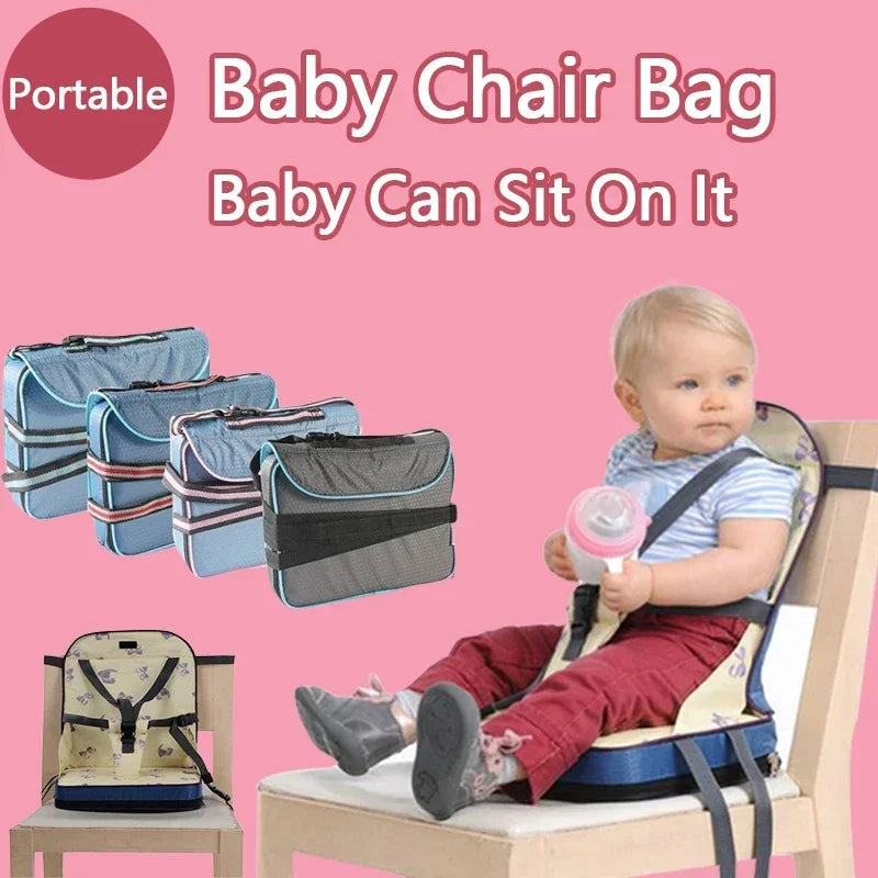 Chaise bébé portable bleu pour bébé