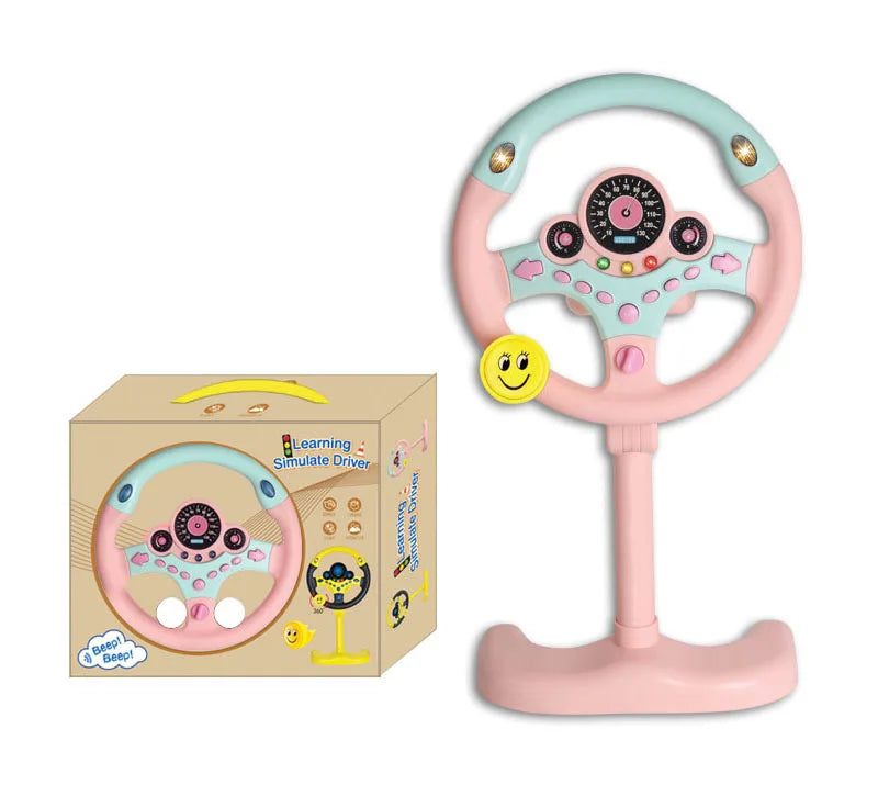 Volant de direction avec lumière et son pour bébé