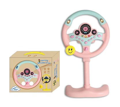 Volant de direction avec lumière et son pour bébé