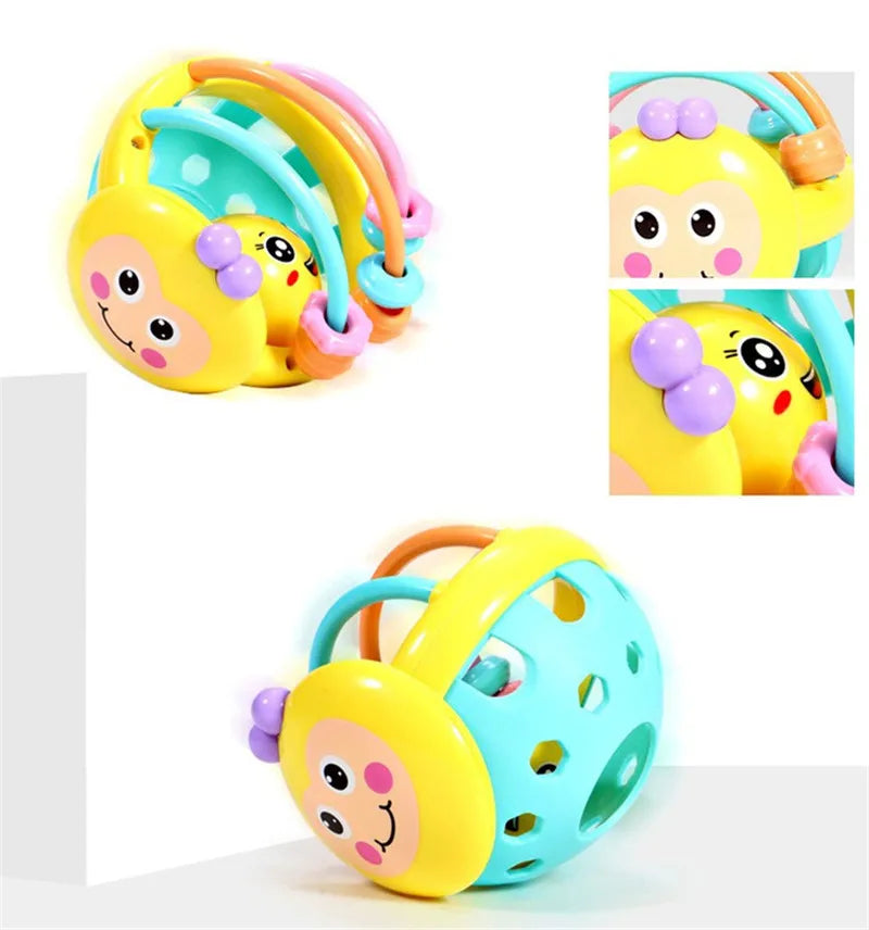 Hochet en caoutchouc souple pour bébé