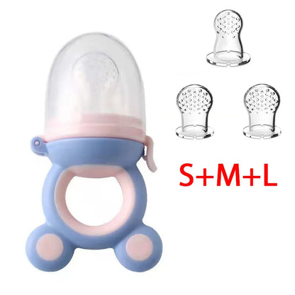 Tétine de dentition en silicone avec surfaces texturées