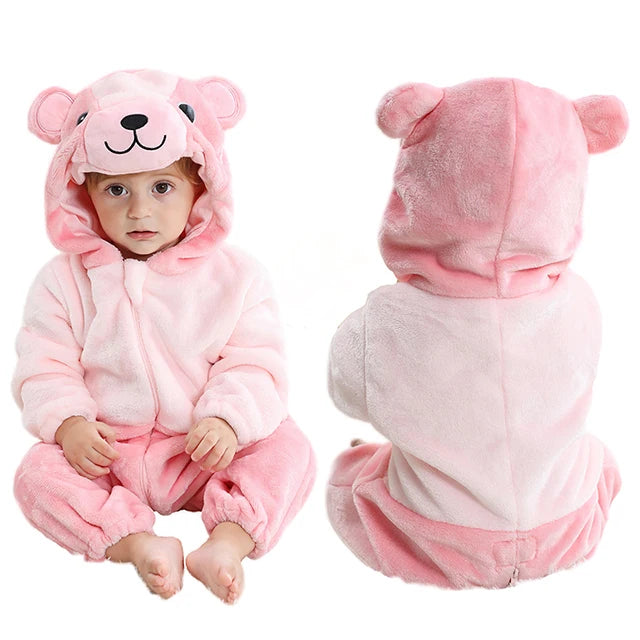 Combinaison pyjama d’animaux pour bébé