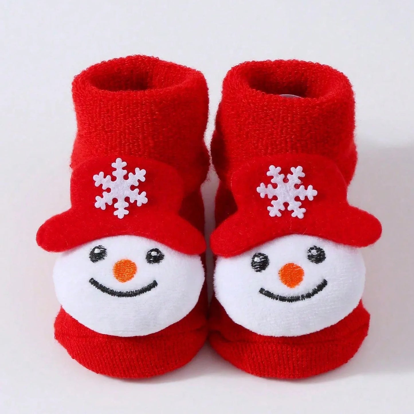 Chaussettes Père Noël en coton pour enfants
