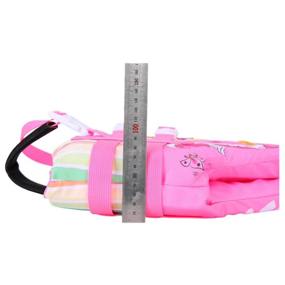 Gilet de natation jaune réglable dès 2 ans
