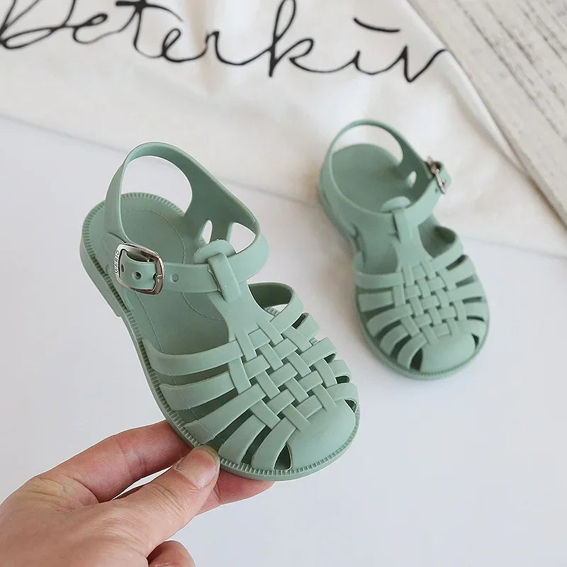 Sandales d’été en plastique pour bébé