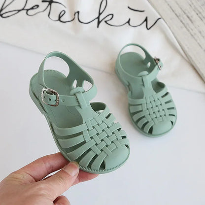 Sandales d’été en plastique pour bébé