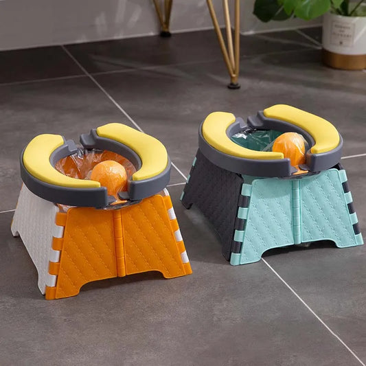 Pot d’urinoir pliable et portable pour bébé