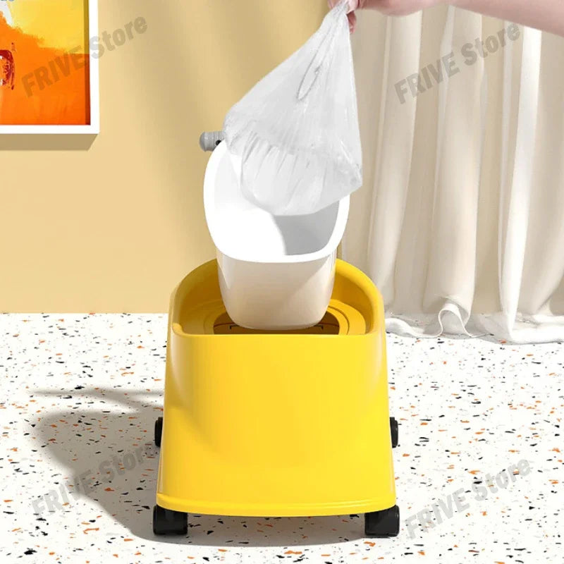 Pot de toilette motif voiture pour bébé