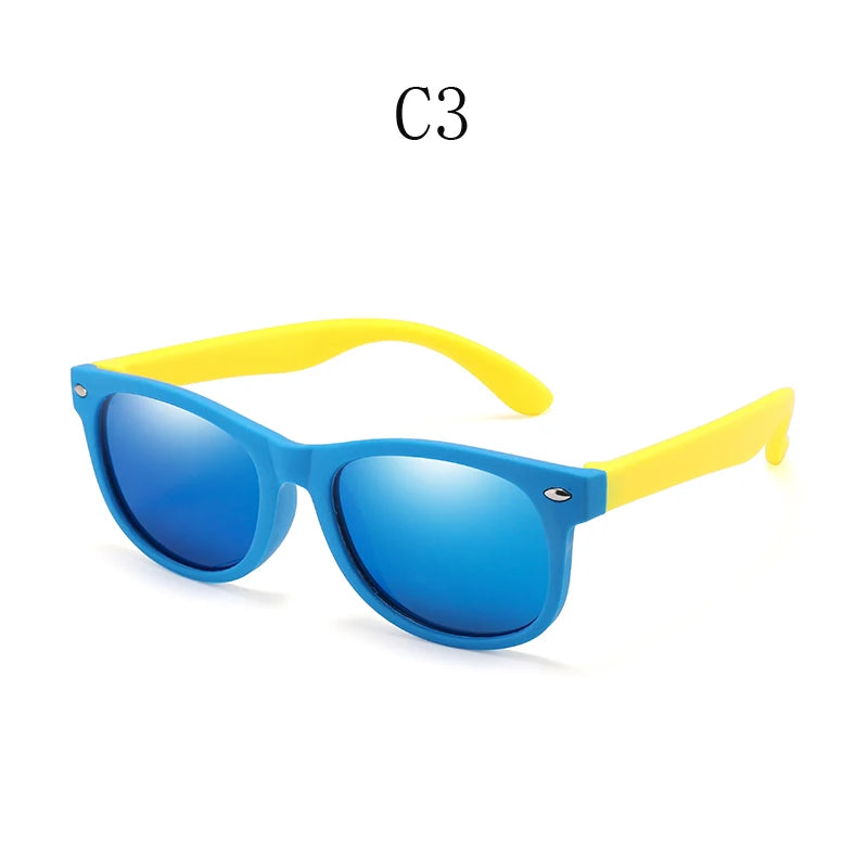 Lunettes de soleil carrées pour enfants