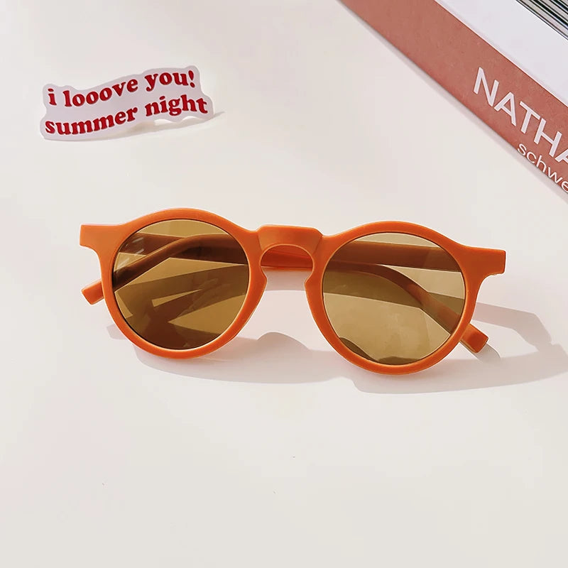 Lunette de soleil ronde pour enfants