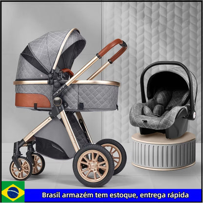 Poussette 2 en 1 pour bébé