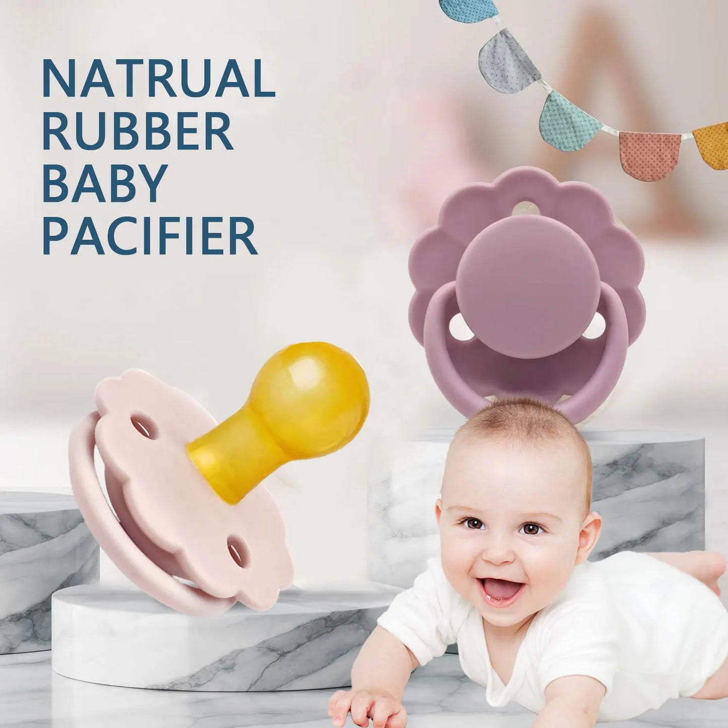 Nouvelle sucette en silicone souple pour bébé