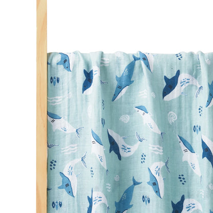 Couverture en tissu de mousseline pour bébé