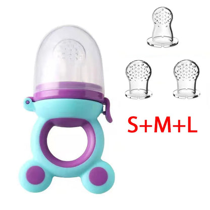 Tétine de dentition en silicone avec surfaces texturées