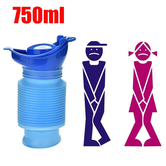 Pot de toilette en plastique