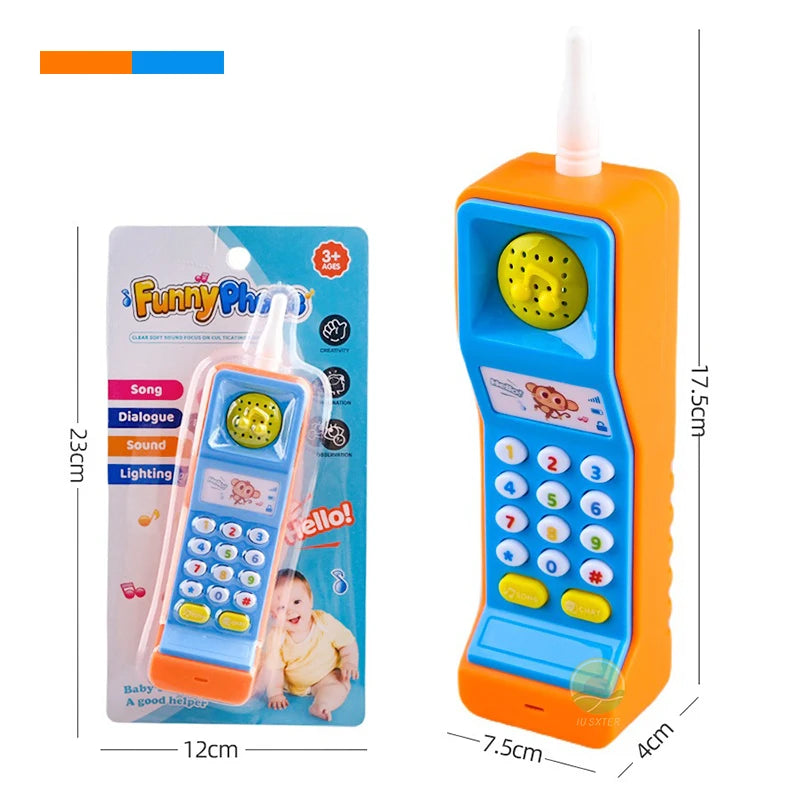 Téléphone jouet musical pour bébés