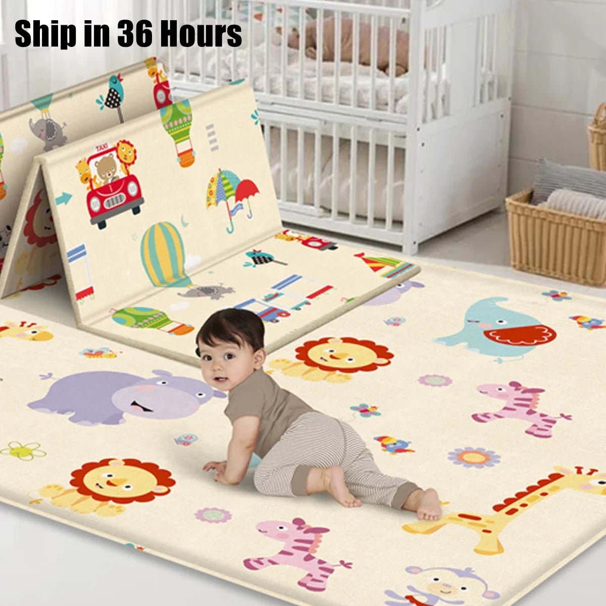 Tapis de jeu éducatif pour bébé