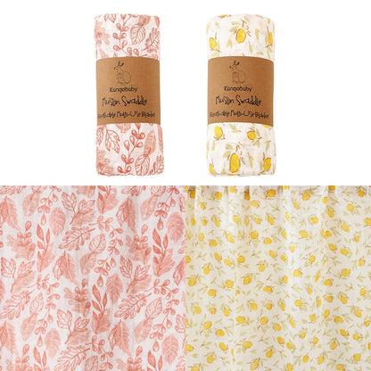Couverture en tissu de mousseline pour bébé