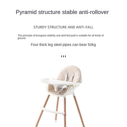 Chaise haute multifonctionnelle pour bébé