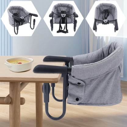 Chaise bébé haute pliable et portable