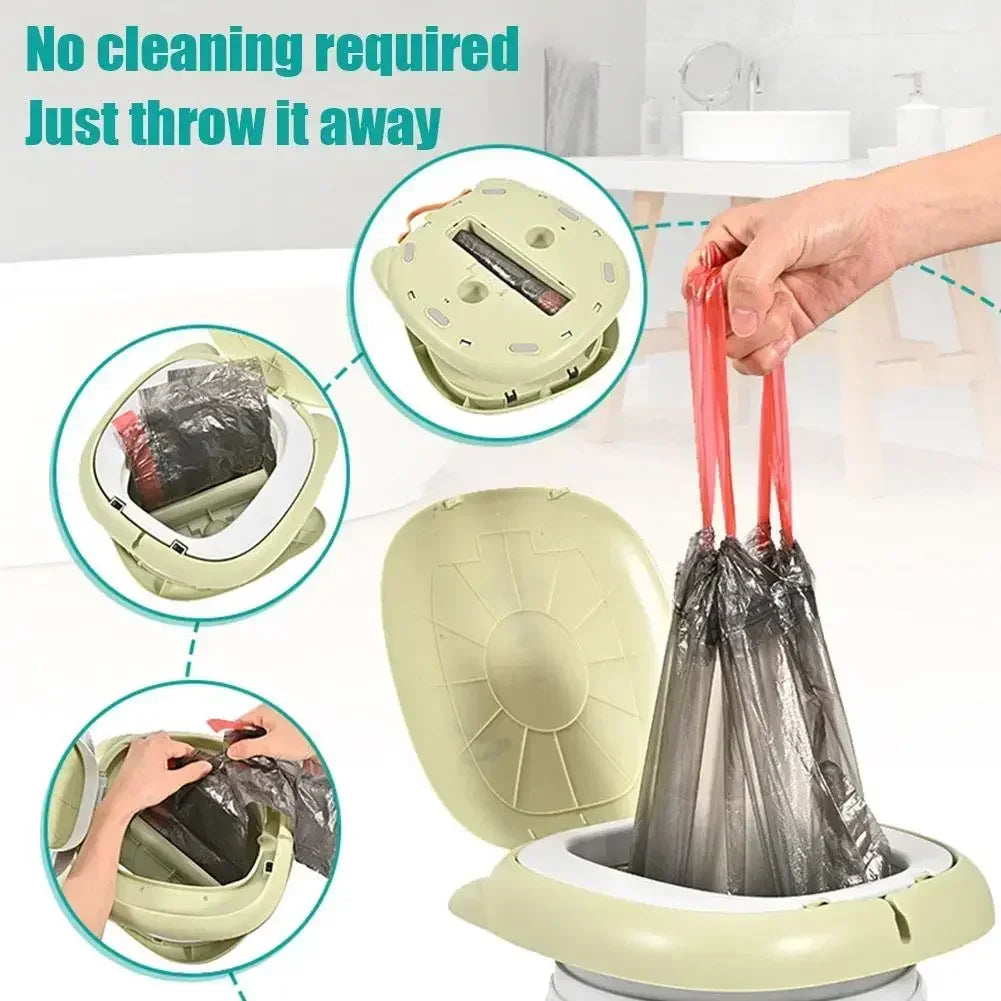 Toilettes portables pliantes pour enfants
