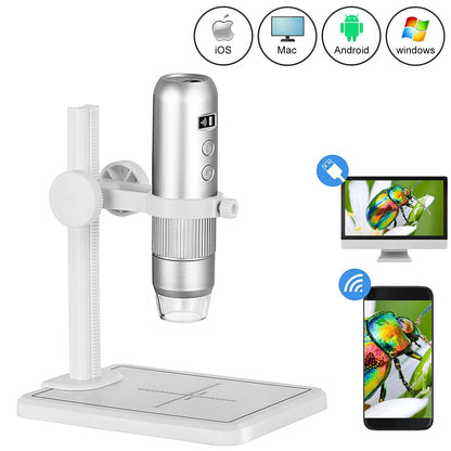 Microscope numérique LED avec caméra pour enfant