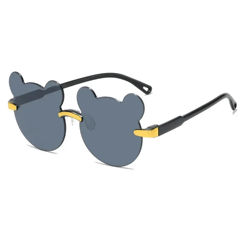 Lunettes de soleil en forme de tête d’ours pour bébé