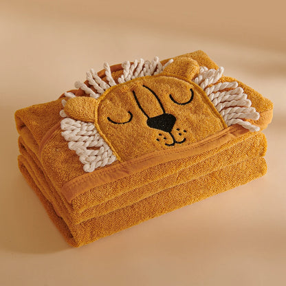 Serviette à capuche pour nouveau-né