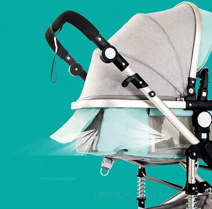 Poussette 3 en 1 pour le transport des nouveau-nés