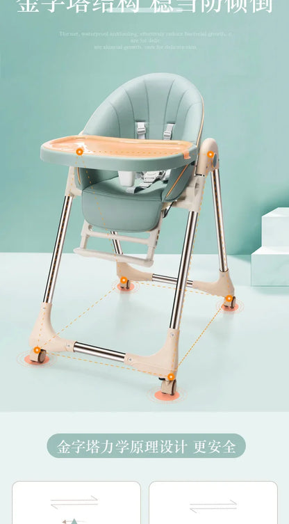 Chaises à manger pliantes pour bébés