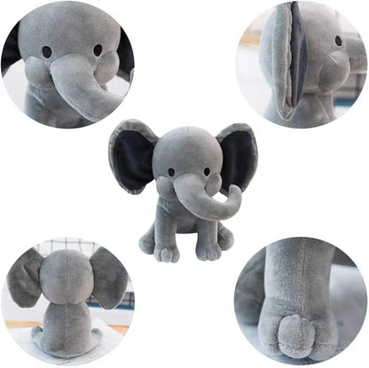 Jouet en peluche en forme d’éléphant pour bébés