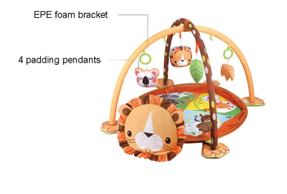 Tapis de jeu en forme d’animaux pour bébé