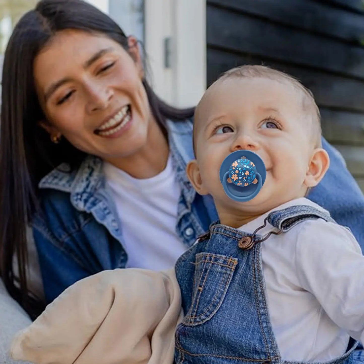 Nouvelle sucette en silicone souple pour bébé