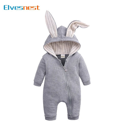 Combinaison pour bébé en forme de lapin