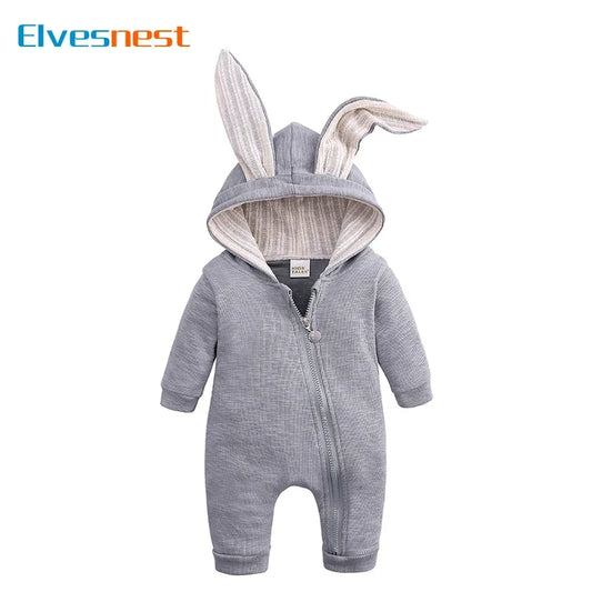 Combinaison pour bébé en forme de lapin