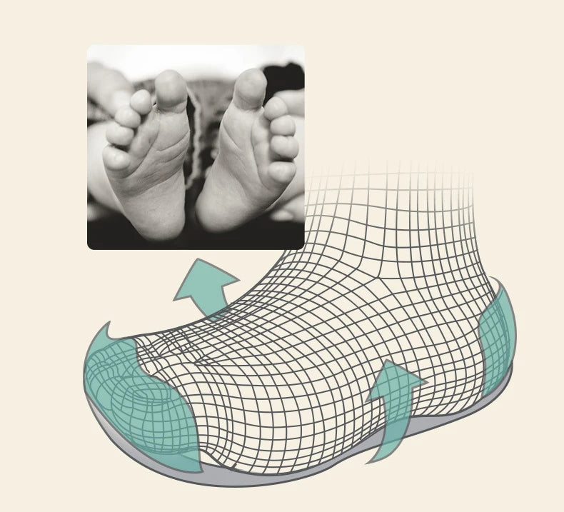 Sandales souples antidérapantes pour bébé