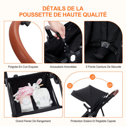 Poussettes 2 en 1 pour bébés