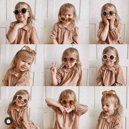 Lunettes de soleil rondes pour bébés