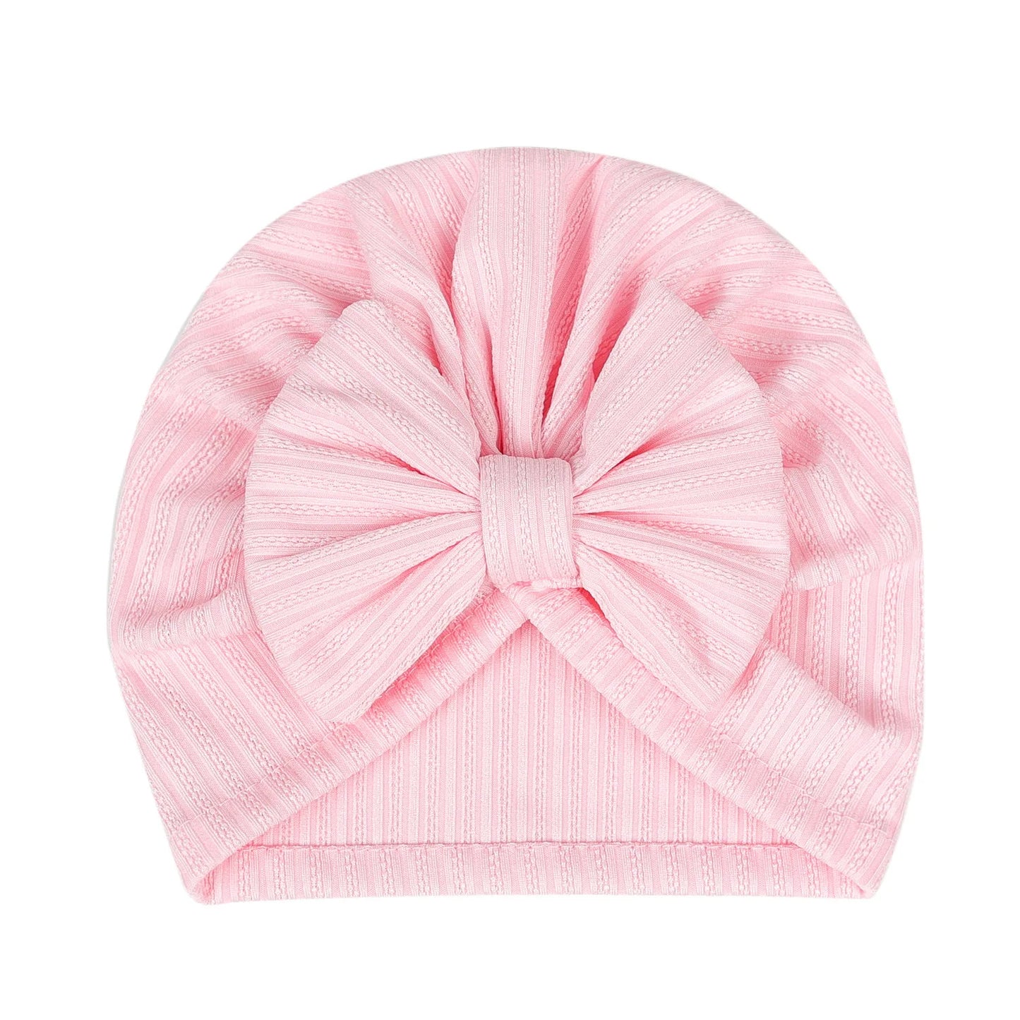 Turban en coton doux avec nœud papillon pour fille