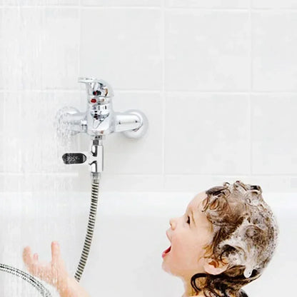 Moniteur de température pour robinet de douche