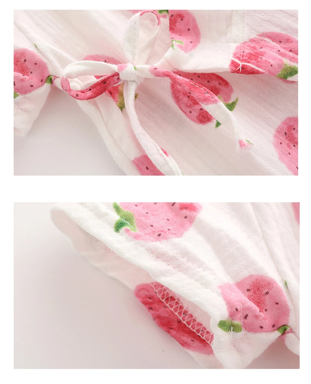 Tenue d’été style kimono pour bébé fille et garçon
