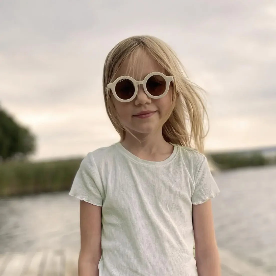 Lunettes de soleil rondes pour bébés