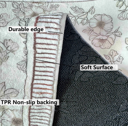 Tapis de sol bébé avec deux petits oursons mignons