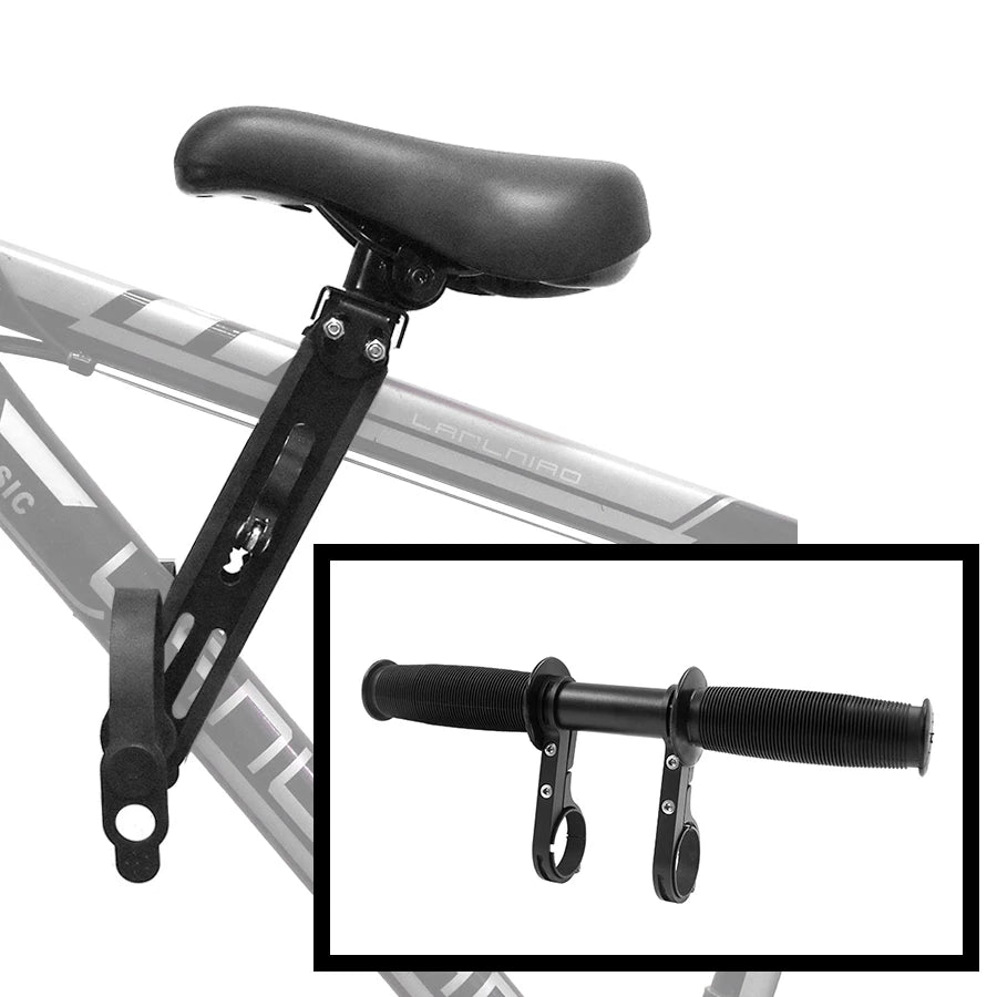 Siège avant de vélo souple