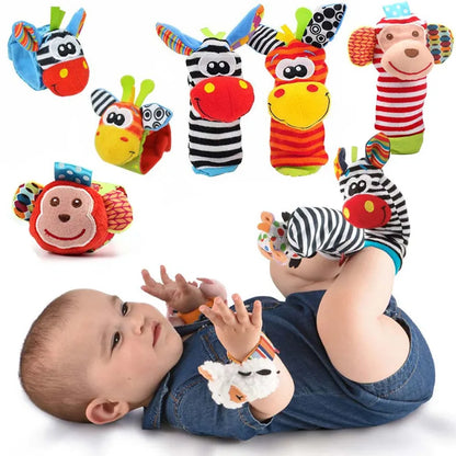 Hochet en caoutchouc souple pour bébé