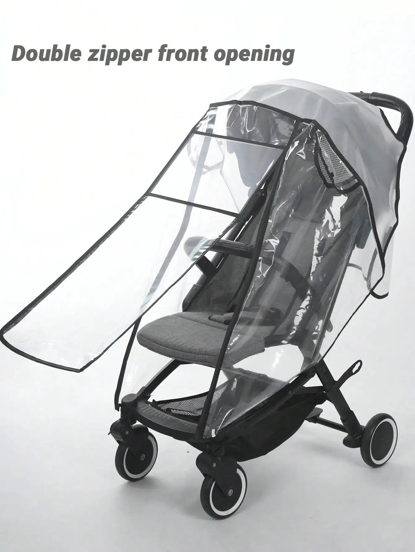 Housse imperméable spécial poussette