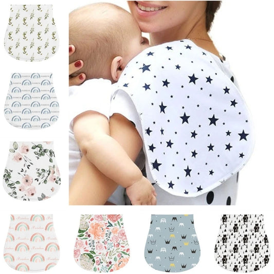 Bavoir bio pour rôt de bébé