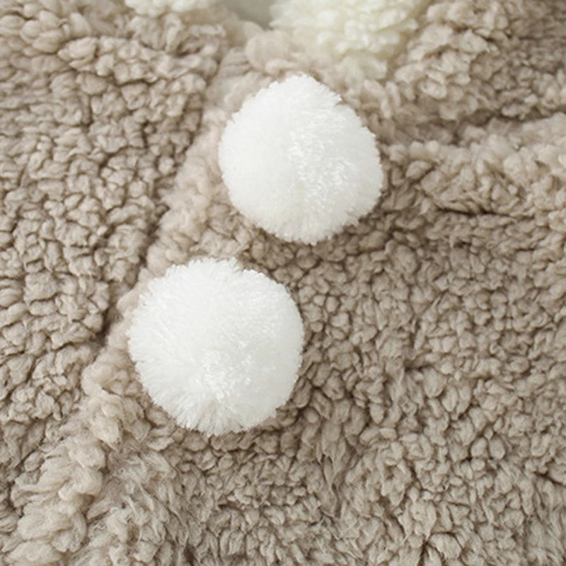 Fourrure polaire mignonne pour bébé