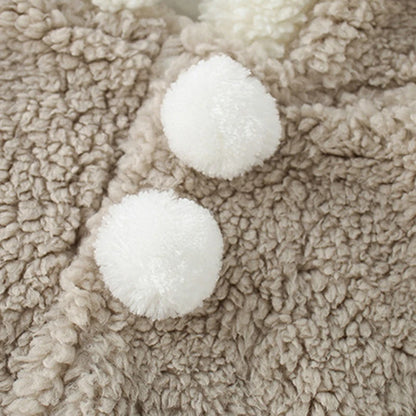 Fourrure polaire mignonne pour bébé
